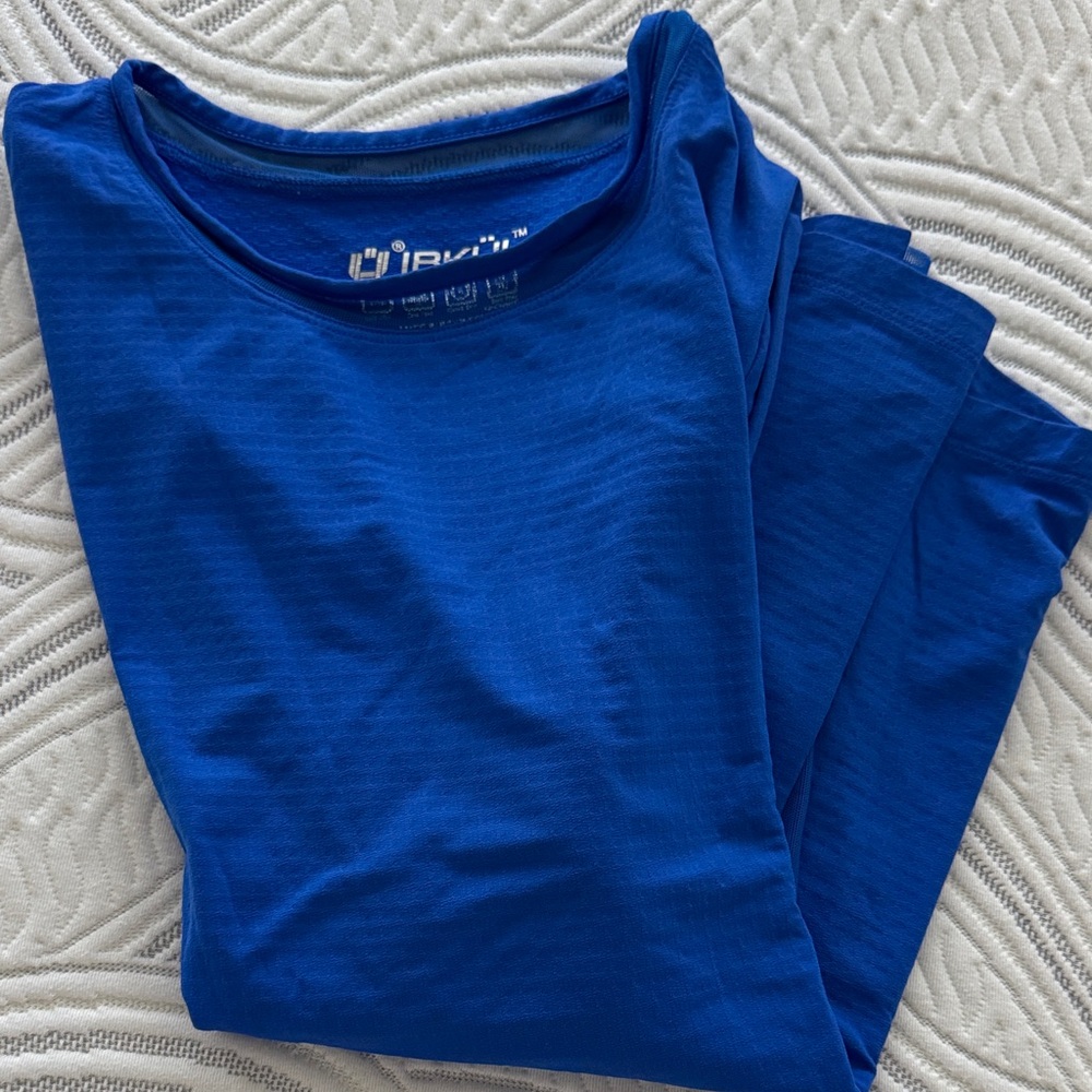 IBKUL Royal Blue Activewear Top